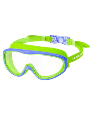 Jungen- und Mädchen Anti-Beschlag verstellbare Schwimmmaske für 5-9 Jahre mit Panoramablick