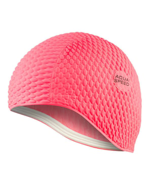 Damen Bombastic Schwimmhaube | Lange Haare Weiche Latex Bequeme Passform Haube
