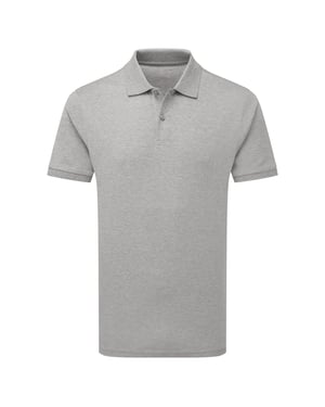 Asquith & Fox - "Premium" Poloshirt für Herren, Mercerisierte Baumwolle (Grau meliert)