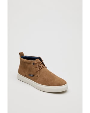 Ben Sherman Parkway Wildleder Herren Stiefel in Tan