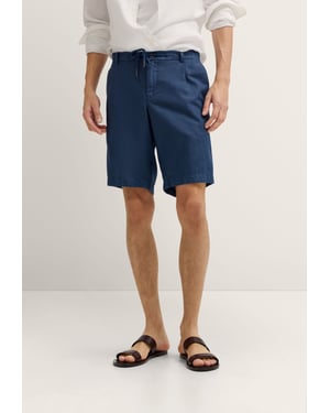 Bugatti Herren Bermuda Leinen-Baumwoll-Mix