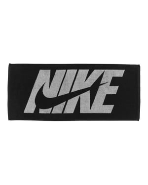 Nike - Handtuch, Jacquard, Bildlich, Training (Schwarz bedruckt)
