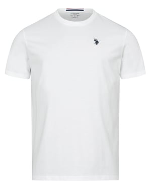 U.S. POLO ASSN. Herren Basic T-Shirt aus 100% Baumwolle