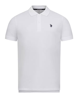 U.S. Polo Assn. Herren Basic Poloshirt kurzarm mit Stretchkomfort