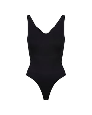 Damen Essentials Sweetheart Bodysuit formende recycelte Stretch-Fit