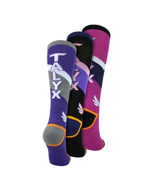 3er-Pack Damen Skisocken mit Polsterung, thermisch, feuchtigkeitsableitend, Wintersport-Socken