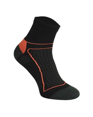 1 Pack hochsichtbare Neon Low Cut Fahrradsocken