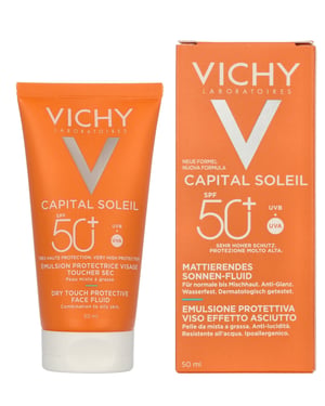 Vichy Ideal Soleil SPF50 Gesichts-Emulsion Trockenes Gefühl 50 ml