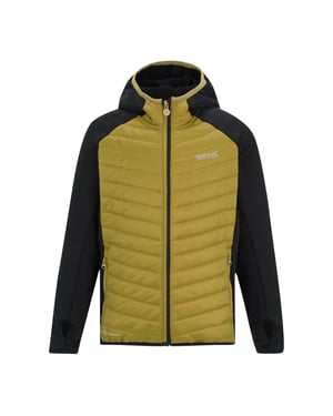 Regatta - "Andreson" Steppjacke für Kinder, Hybrid (Schwarz/Holzbraun)