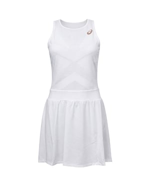 Asics Performance Damen Weißes Tennis Kleid