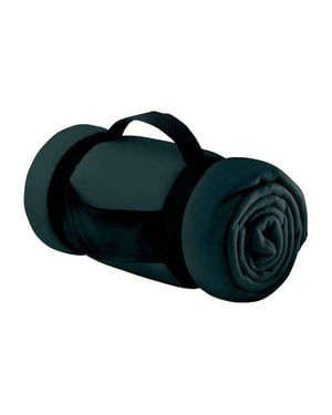 SOLS - Decke "Stavenger", Fleece, Karo (Dunkelgrau)