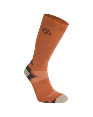 Craghoppers - "Adventure" Stiefelsocken Insektenabwehr für Herren/Damen Unisex (Roter Strand/Schwarzer Pfeffer)