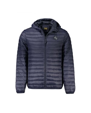 Cavalli Class Blaue Polyamid Herrenjacke