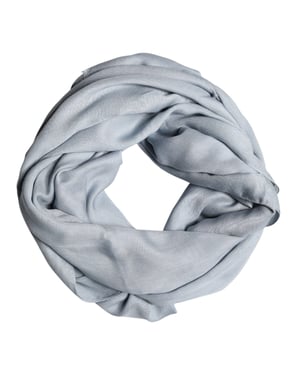 Dolce & Gabbana Light Blue Cashmere Strickschal