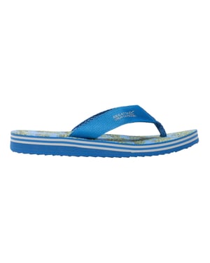 Regatta Herren Flip Flops Rico (Leuchtend Grün/Sonic-Blau)