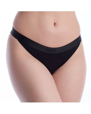 Damen Elastische Baumwollslips mit Logo 50520399