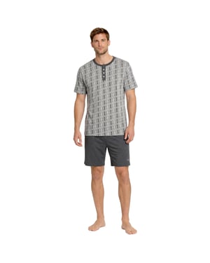 Herren Sommer kurze Baumwollpyjamas KL30000
