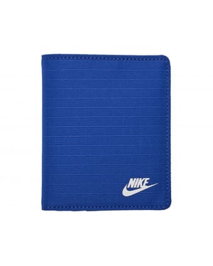 Nike - Brieftasche, Faltbar, Fußball-Club (Königsblau/Schwarz/Weiß)