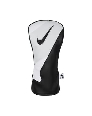 Nike - "Tour" Überzug für Driver, Leder (Schwarz/Weiß)