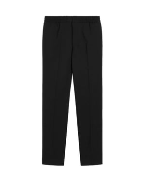 Gerade geschnittene, maßgeschneiderte Hose