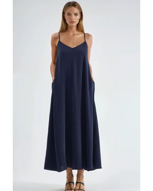 A-Form Maxi Kleid