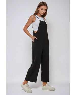 Halter-Neck Regular Fit Jumpsuit mit Tasche