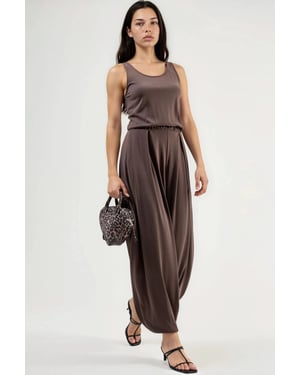 Faltbarer Modal-Jumpsuit