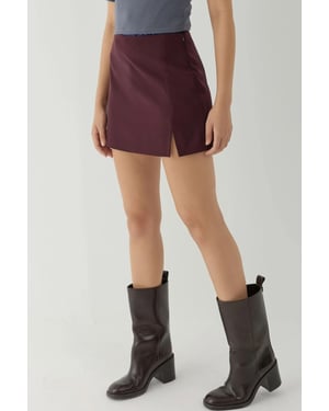 Skorts mit Schlitz