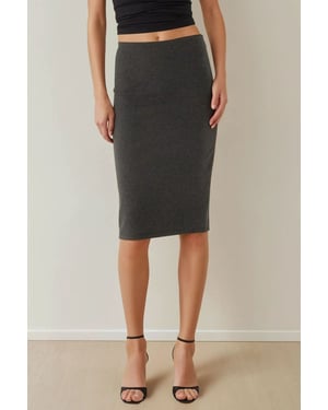Hochtaillierte Bodycon-Midirock