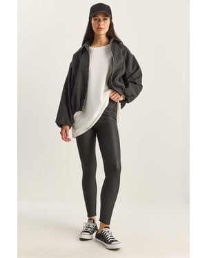 Kunstleder-Leggings