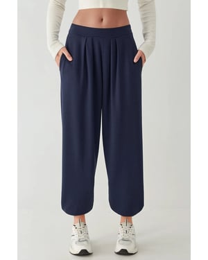 Modal Touch Salwar-Hosen mit Taschen
