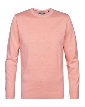 Petrol Industries - Feinstrickpullover Steamboat Männer - Rot