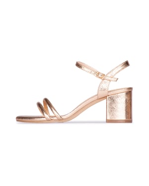 Sandale "NOVA" in Roségold