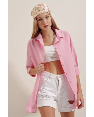 Oversized Popeline 2er-Pack Hemd