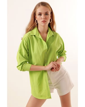 Oversized Popeline 2er-Pack Hemd