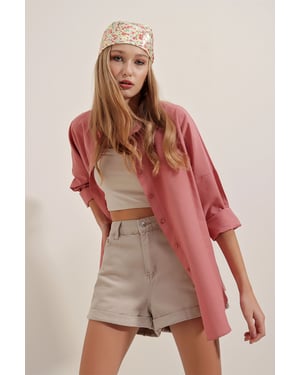 Oversized Popeline 2er-Pack Shirt