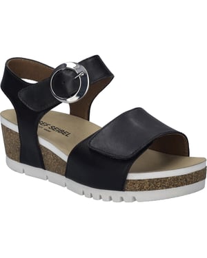 JOSEF SEIBEL Damen Sandale Quinn 16 in schwarz