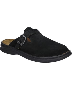 JOSEF SEIBEL Herren Clog Madrid in schwarz