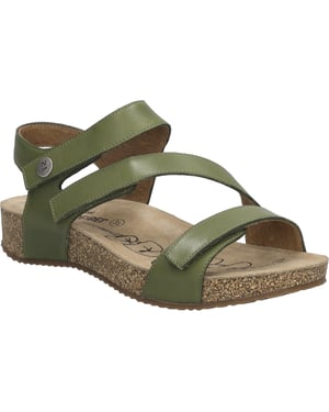 JOSEF SEIBEL Damen Sandale Tonga 25 in khaki
