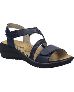 JOSEF SEIBEL Damen Sandale Annecy 12 in dunkelblau-kombi