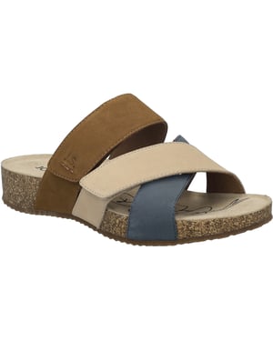 JOSEF SEIBEL Damen Sandale Tonga 84 in azur-multi