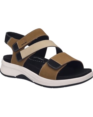 JOSEF SEIBEL Damen Sandale Estelle 06 in castagne-kombi