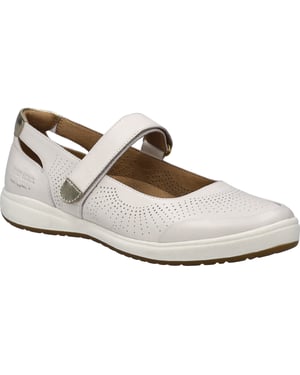 JOSEF SEIBEL Damen Halbschuh Caren 68 in weiss-gold