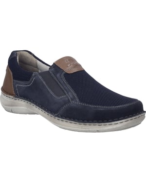 JOSEF SEIBEL Herren Slipper New Anvers 78 in indigo-kombi