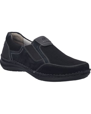 JOSEF SEIBEL Herren Slipper New Anvers 78 in black-black