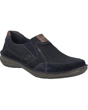 JOSEF SEIBEL Herren Slipper New Anvers 01 in dunkelblau-kombi