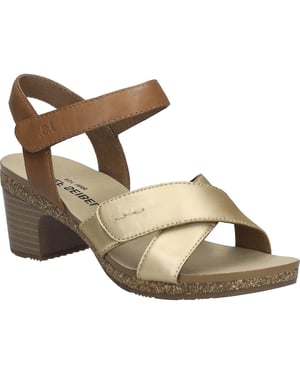 JOSEF SEIBEL Damen Sandale Grace 01 in gold-kombi