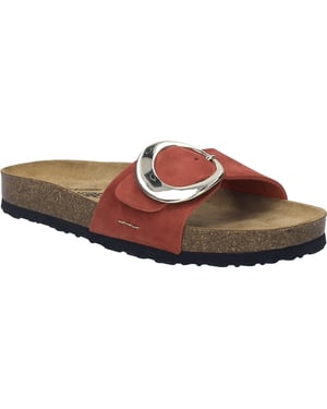 JOSEF SEIBEL Damen Sandale Hermine 14 in rot-kombi