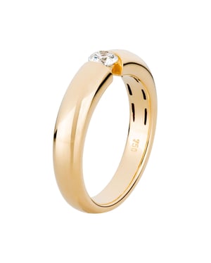 Orolino Ring Gold 750 mit natürlichem Brillant 0,25ct.