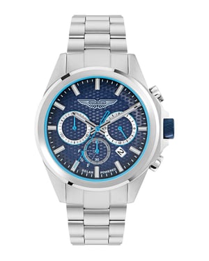 Aston Martin Aml Thrill Hlc W Herren Silberne Uhr MTRH2S603